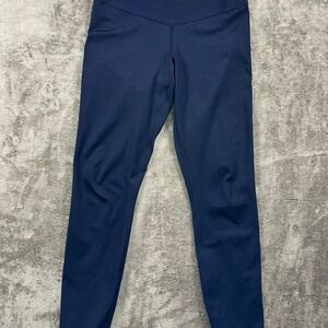 All In Motion Navy Blue High Rise Leggings XL 14/16 Athletic Yoga Workout Pants